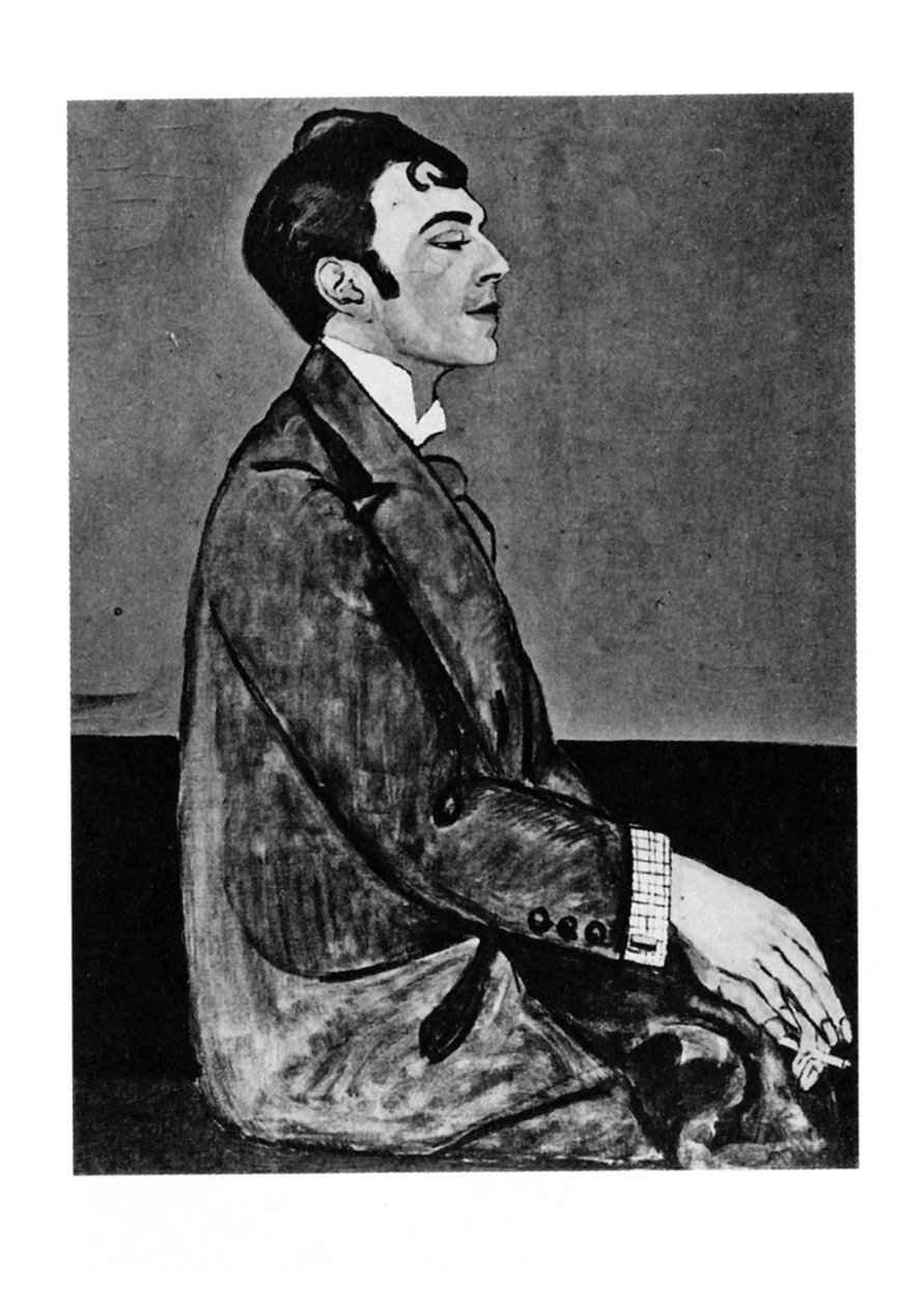 صورة للشاعر أوسيب ماندلستام 1891-1938 بواسطة آنا ميخائيلوفنا زيلمانوفا تشودوفسكايا
