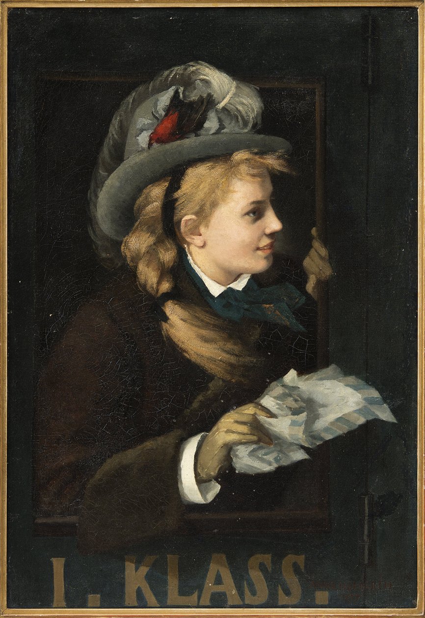 Femme a la fenetre d
