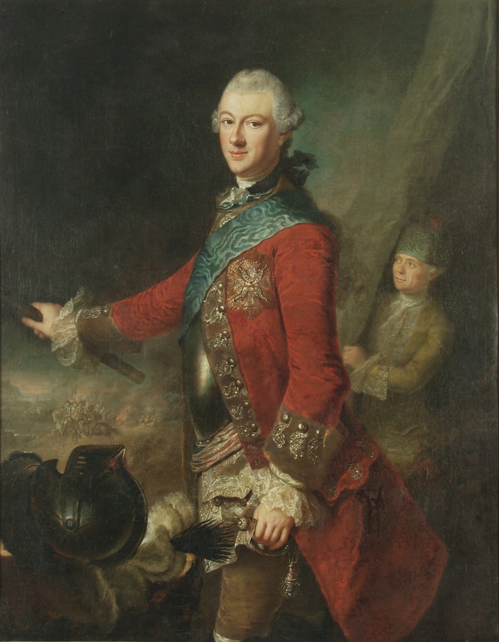 صورة لميخال كازيمييرز أوجينسكي 1731-1799 ، Grand Hetman of Lithuania ، c. 1755 بواسطة آنا روزينا ليسيفسكا