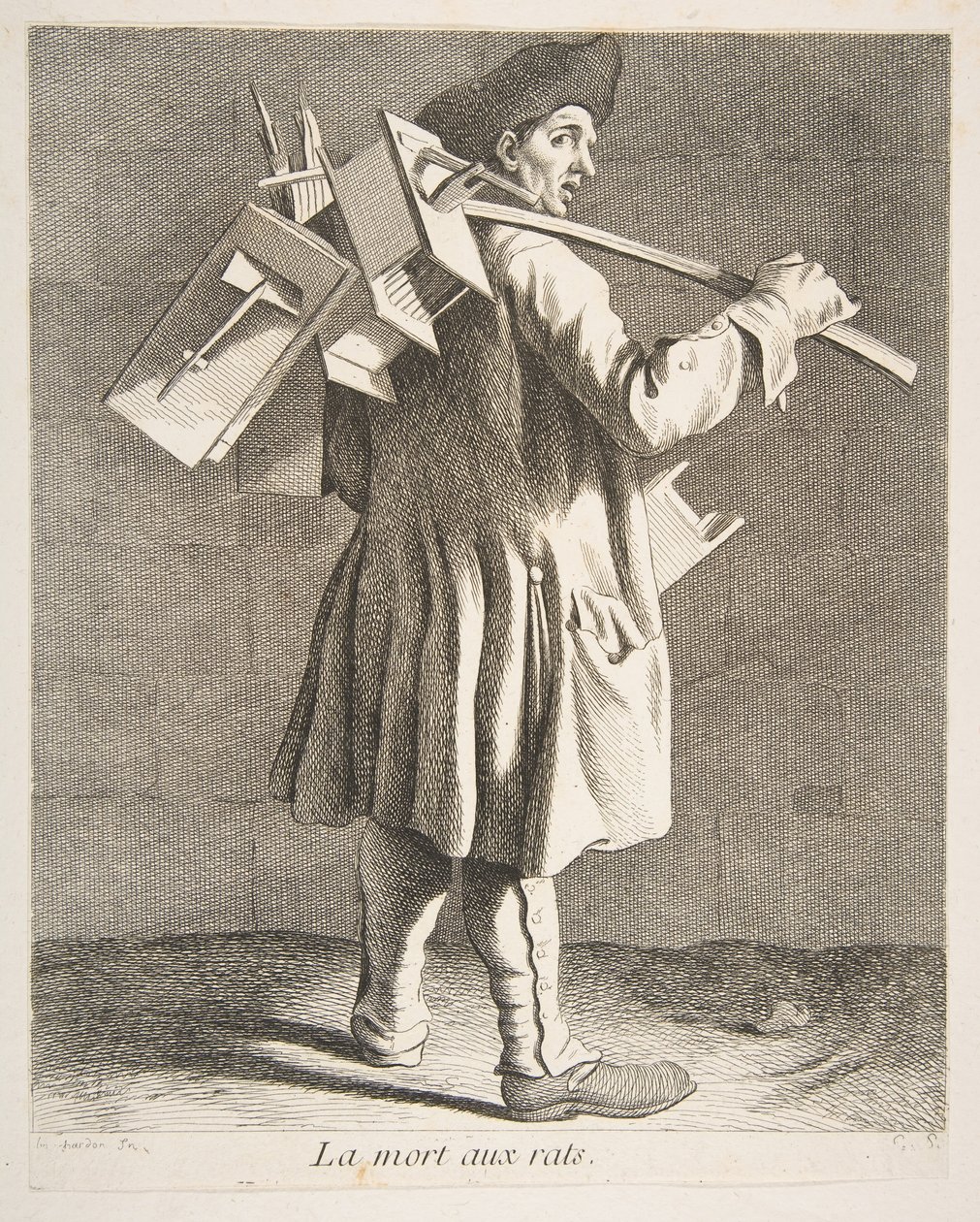 The Rat Catcher ، 1746. بواسطة آن كلود فيليب دي كايلس