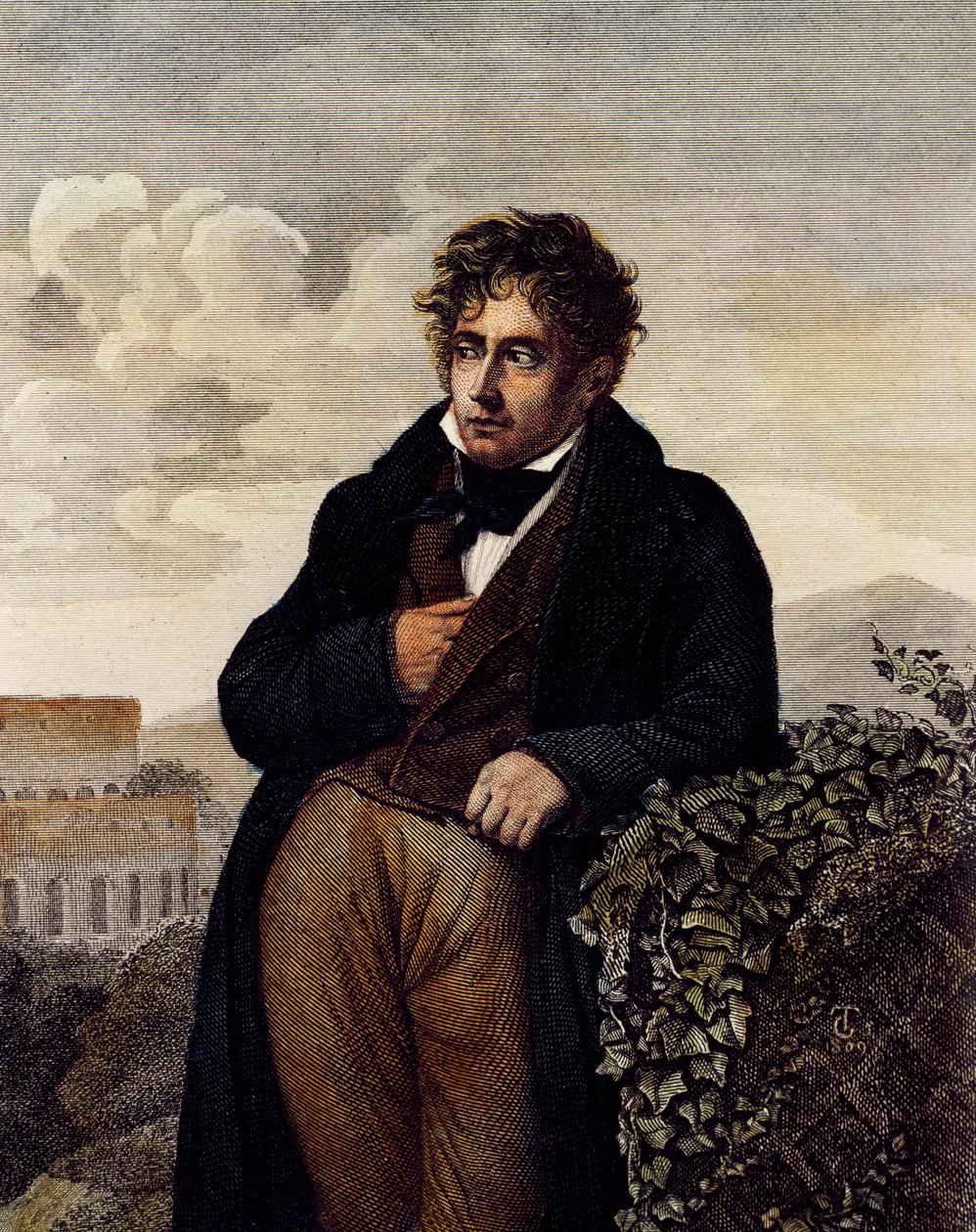 Portrait of Francois-Rene de Chateaubriand (Saint-Malo بواسطة آن لويس (بعد) جيروديت دي روسي تريوسون