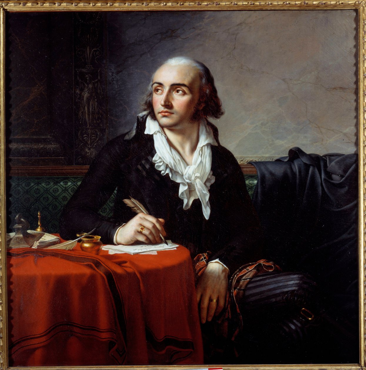 صورة جوزيبي فرافيجا (1763-1833) الثوري الإيطالي. لوحة آن لويس جيروديت دي روسي تريوسون (آن لويس جيروديت دي روسي تريوسون بواسطة آن لويس جيروديت دي رويسي تريوسون
