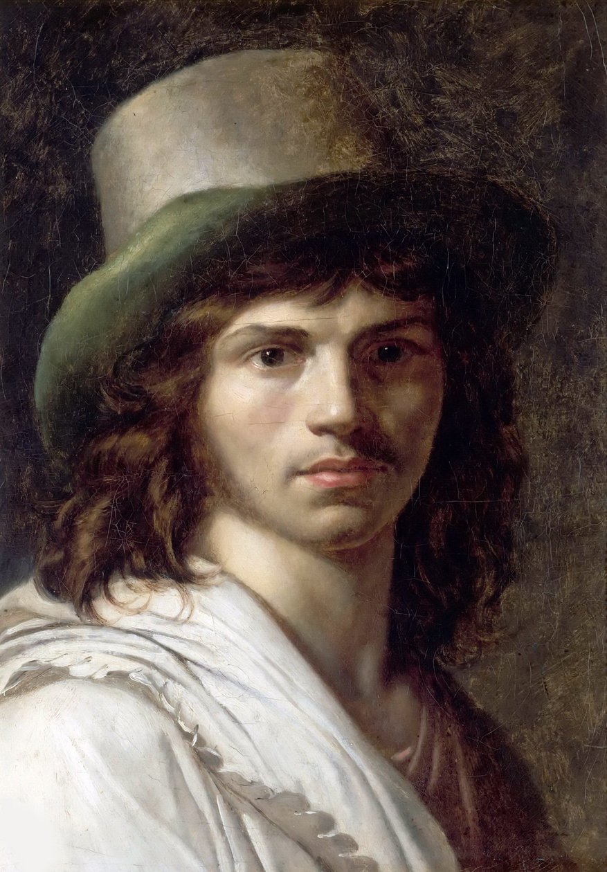 بورتريه ذاتي ، 1795. بواسطة آن لويس جيروديت دي رويسي تريوسون