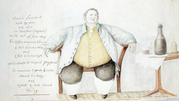 دانيال لامبرت (1770-1809) 1813 (ألوان مائية وجرافيت على ورق) بواسطة آن مارجريت هايد دي نوفيل