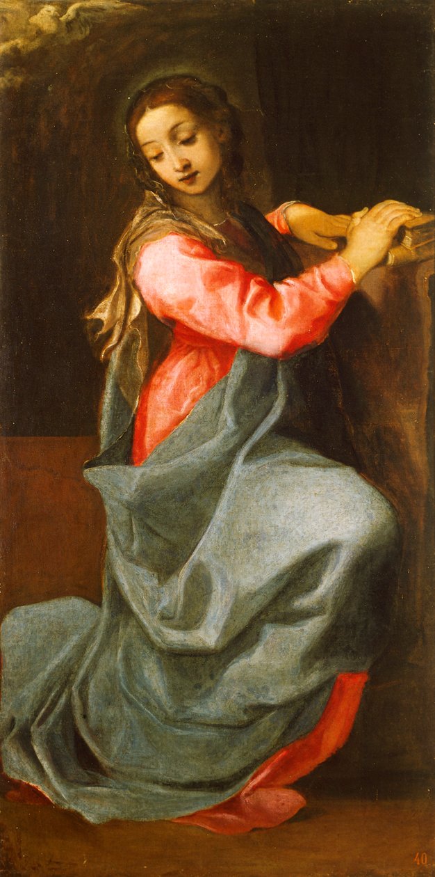 سيدة البشارة ، لأنيبال كاراتشي (1560-1609) ، زيت على قماش بواسطة أنيبال كاراتشي