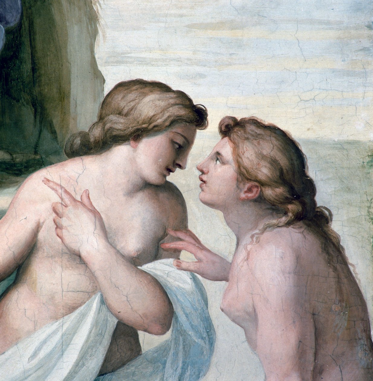 Venus and Mars, detail from the Vault of Sala dell