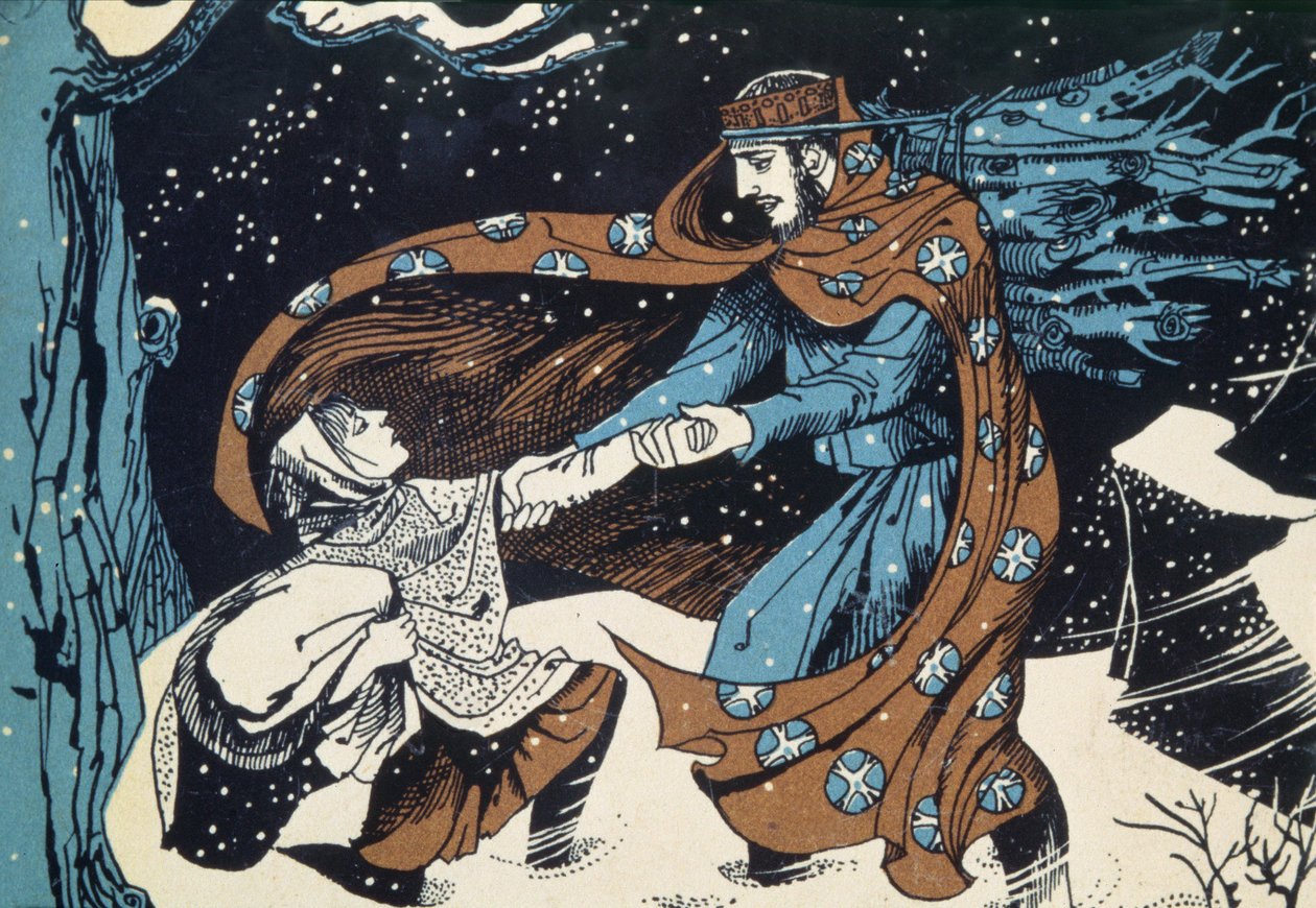 الملك Wenceslas ، كتاب عيد الميلاد المجهول التوضيح بواسطة غير معروف غير معروف