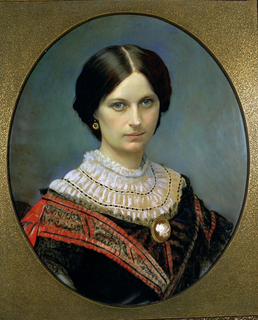 صورة ثيودوسيا أوجيلفي 1859 (باستيل) بواسطة غير معروف غير معروف
