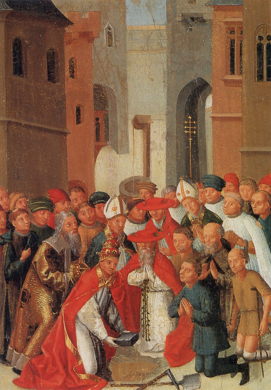 الجدول الدموي Weingarten من 1489. بواسطة مجهول