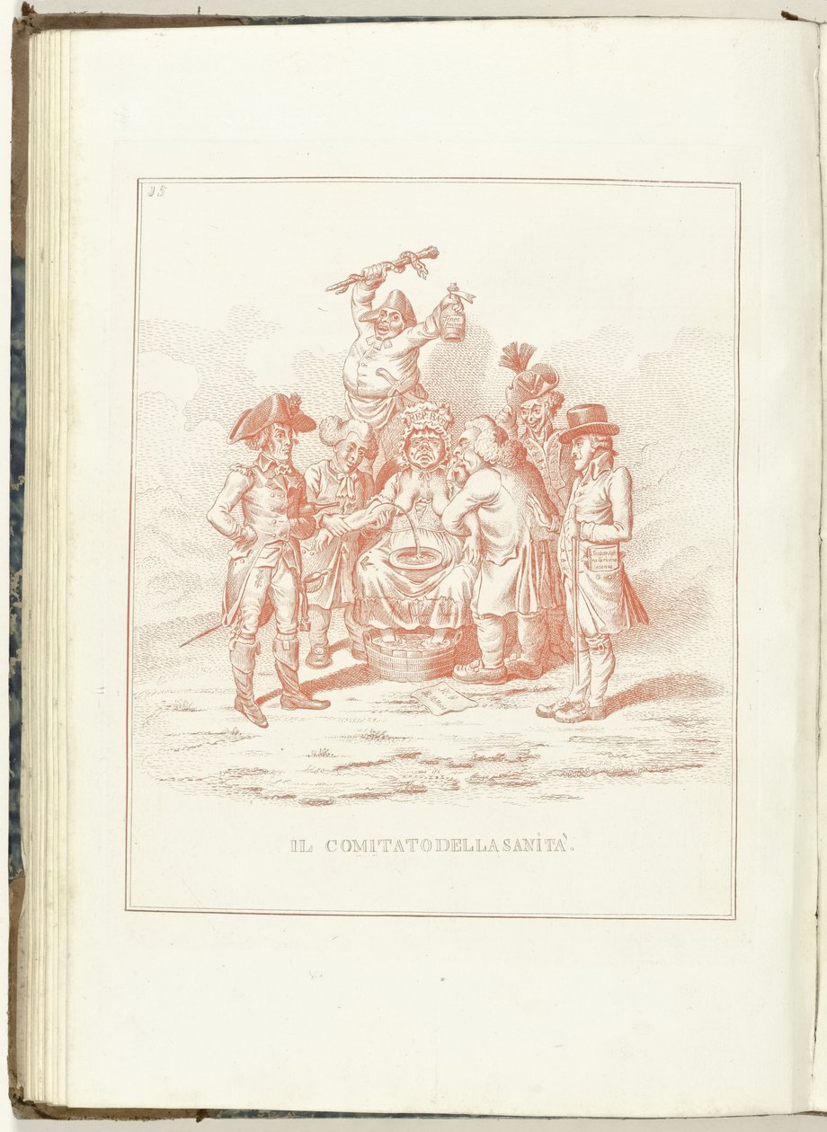 Comité van Gezondheid 1795 لجنة الصحة (العنوان على الكائن) Hollandia Regenerata (Italiaanse kopie) (عنوان المسلسل) تجديد هولندا: مرآة لجميع الشعوب المجددة (عنوان السلسلة على الكائن) بواسطة مجهول