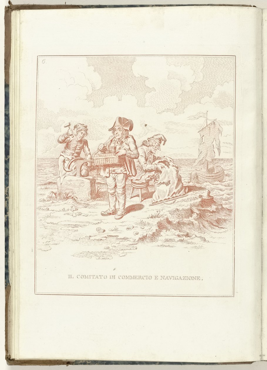 Comité van Koophandel en Zeevaart، 1795 لجنة التجارة والملاحة (العنوان على الكائن) Hollandia Regenerata (Italiaanse kopie) (عنوان المسلسل) تجديد هولندا: مرآة لجميع الشعوب المجددة (عنوان السلسلة على الكائن) بواسطة مجهول