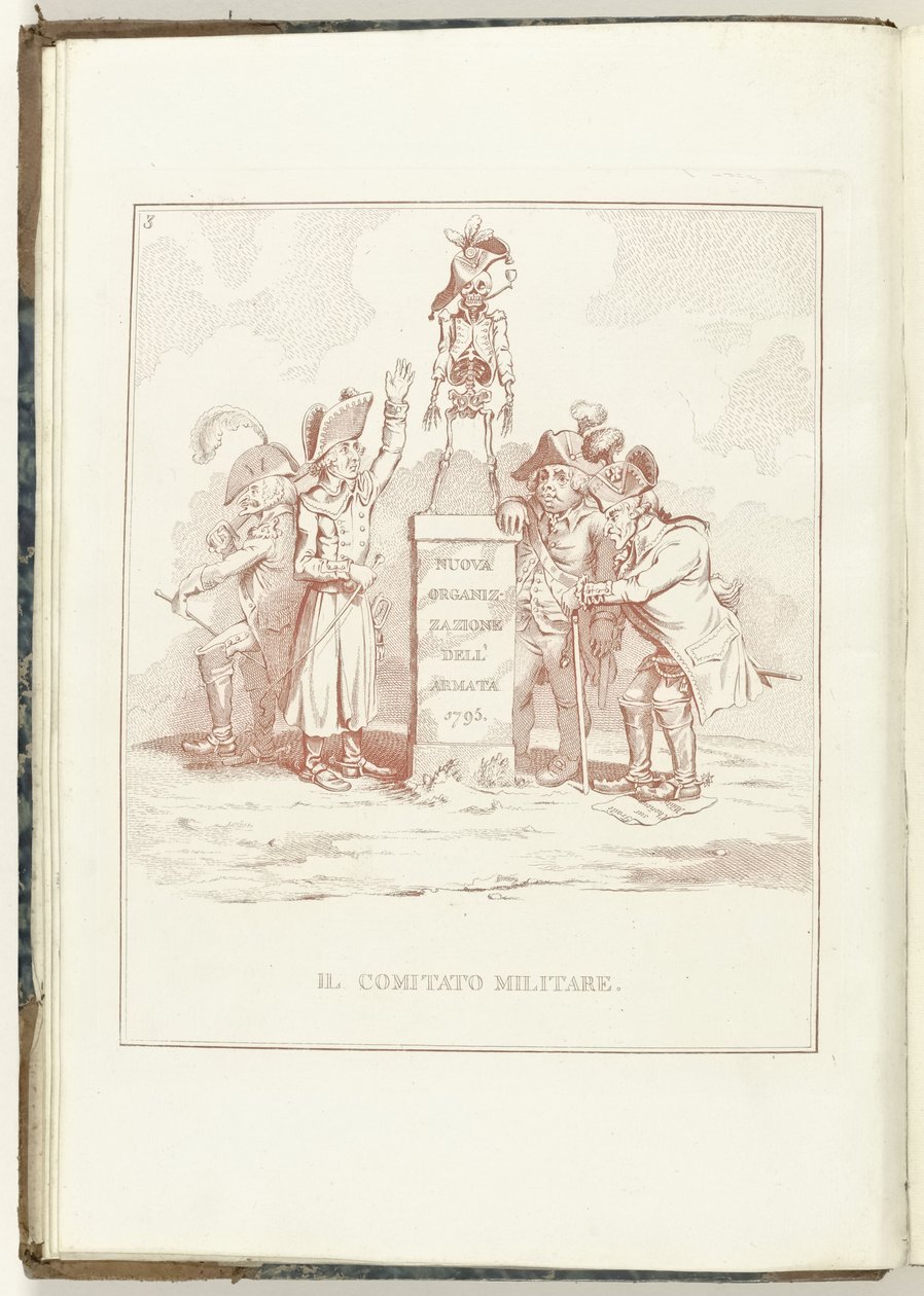 لجنة زاكين العسكرية ، 1795 اللجنة العسكرية (العنوان على الشيء) Hollandia Regenerata (Italiaanse kopie) (عنوان المسلسل) تجديد هولندا: مرآة لجميع الشعوب المجددة (عنوان السلسلة على الكائن) بواسطة مجهول