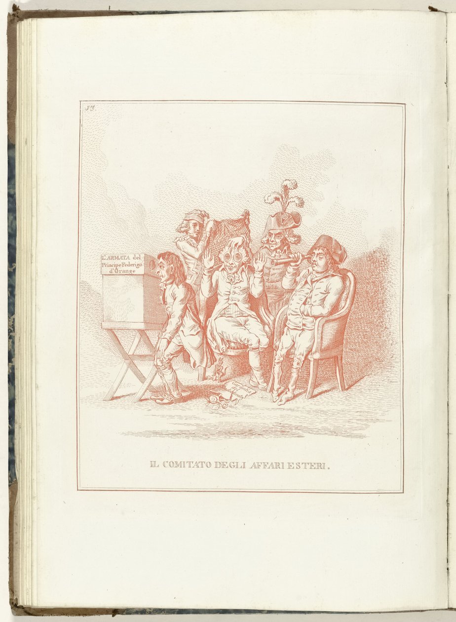 لجنة Buitenlandse Zaken ، 1795 لجنة الشؤون الخارجية (العنوان على موضوع) Hollandia Regenerata (Italiaanse kopie) (عنوان المسلسل) تجديد هولندا: مرآة لجميع الشعوب المجددة (عنوان السلسلة على الكائن) بواسطة مجهول