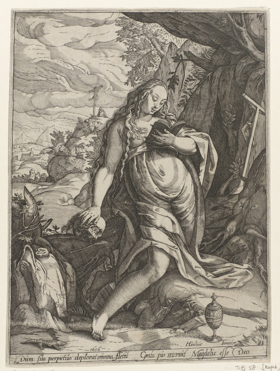 بقلم boetvaardige Maria Magdalena بواسطة مجهول