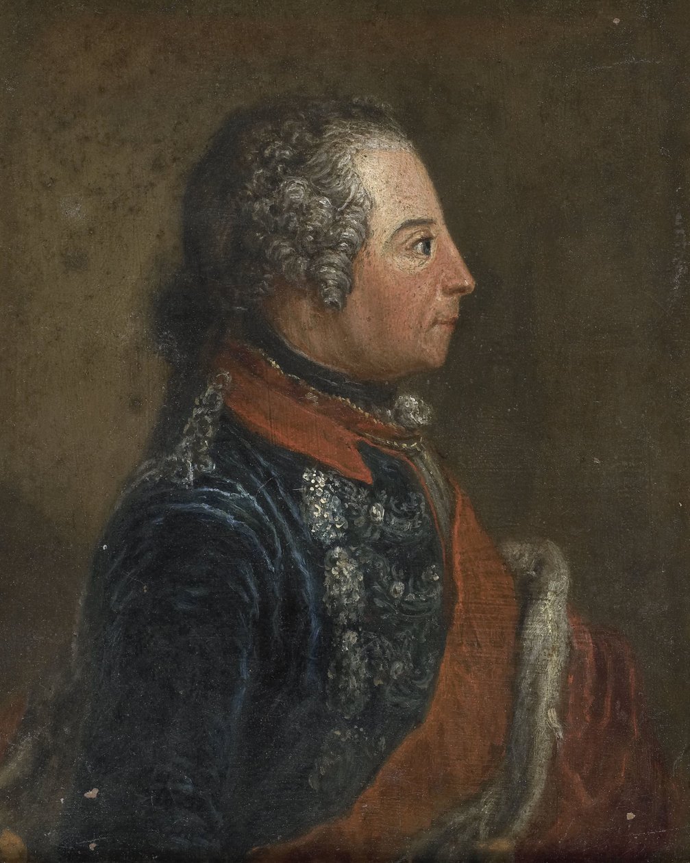فريدريك الثاني الكبير (1712-86) ، ملك بروسيا بواسطة مجهول