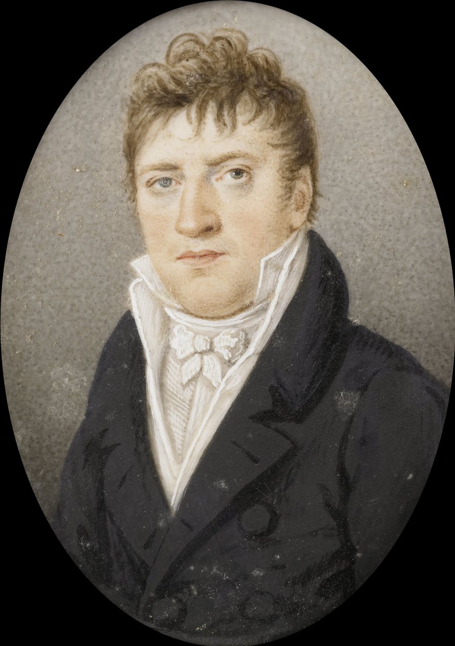 جورج ألبريشت ديدريتش (1751-1816). بائع كتب في أمستردام بواسطة مجهول