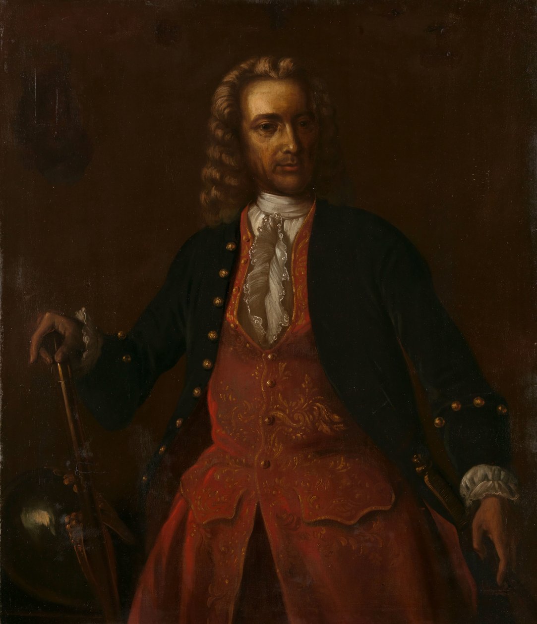 جاكوب موسيل (1750-1761) صورة يعقوب موسيل ، الحاكم العام لشركة الهند الشرقية الهولندية بواسطة مجهول