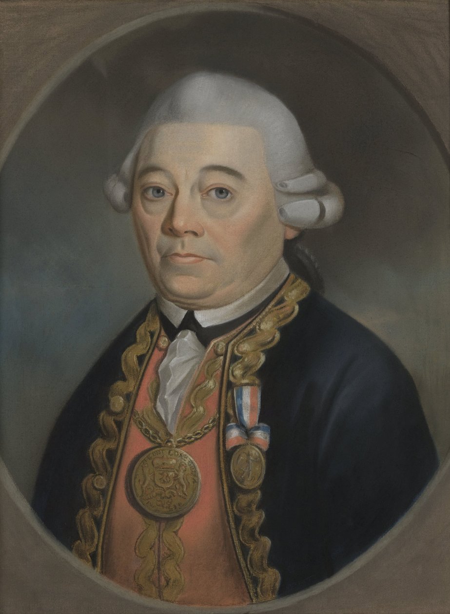 يوهان أرنولد سالتمان (1724-1793). نائب الأدميرال بواسطة مجهول