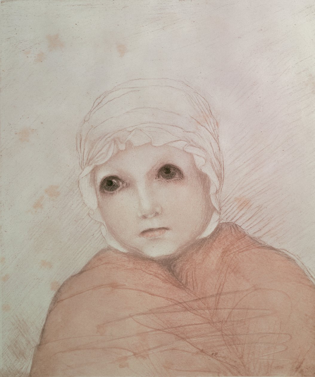 مارغريت فليمينغ (1803-111) ، مؤلفة طفل (رسم) بواسطة مجهول