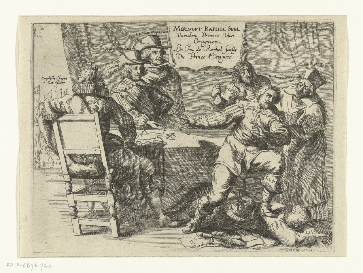 فشلت مباراة شينكينشان ، 1635-1636 فشل لعبة رافائيل Van den Prince van Oragnien / Le Jeu de Raphel فشل Du Prince d