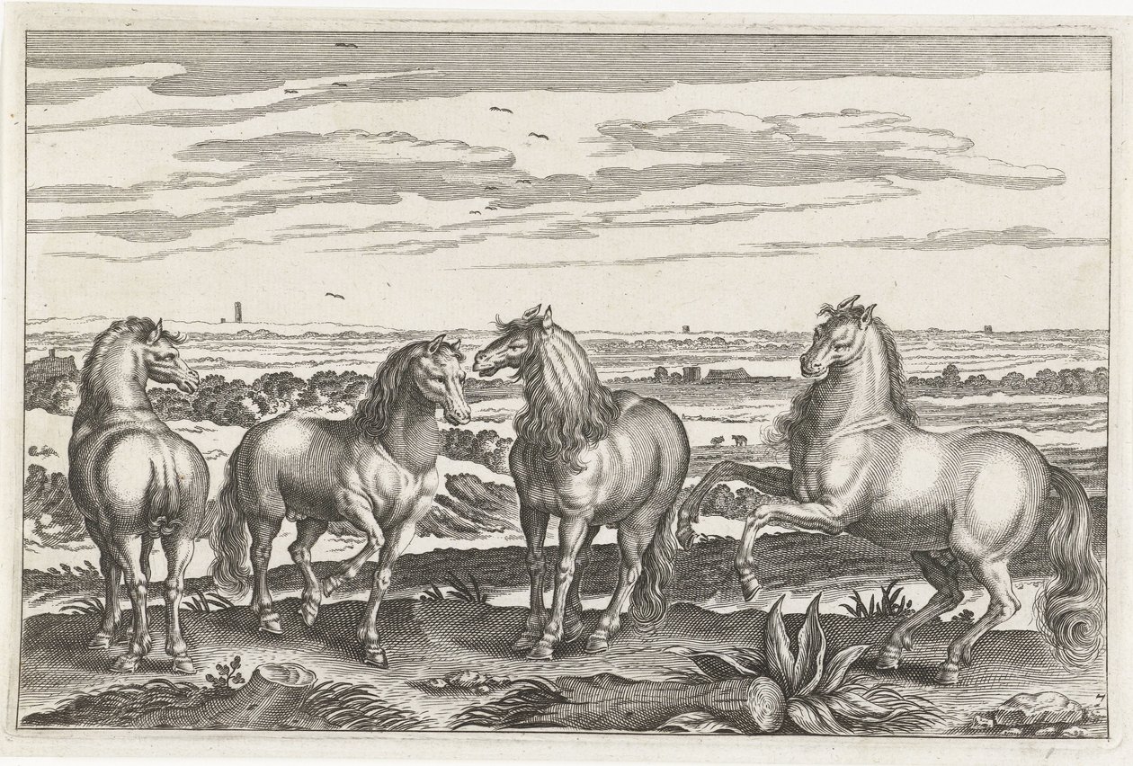 خيل الحيوانات ذات الأرجل الأربعة (عنوان السلسلة) Animalivm Qvaddrvpedvm (عنوان المسلسل) بواسطة مجهول