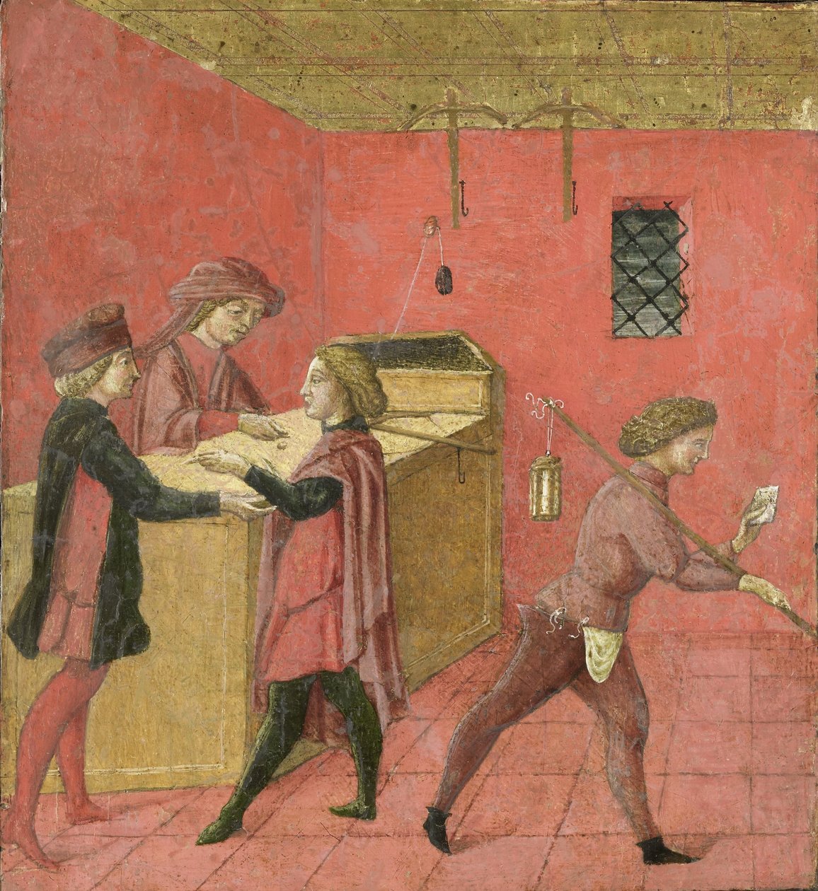 دفع رواتب الحراس الليليين في Camera del Comune of Siena بواسطة مجهول
