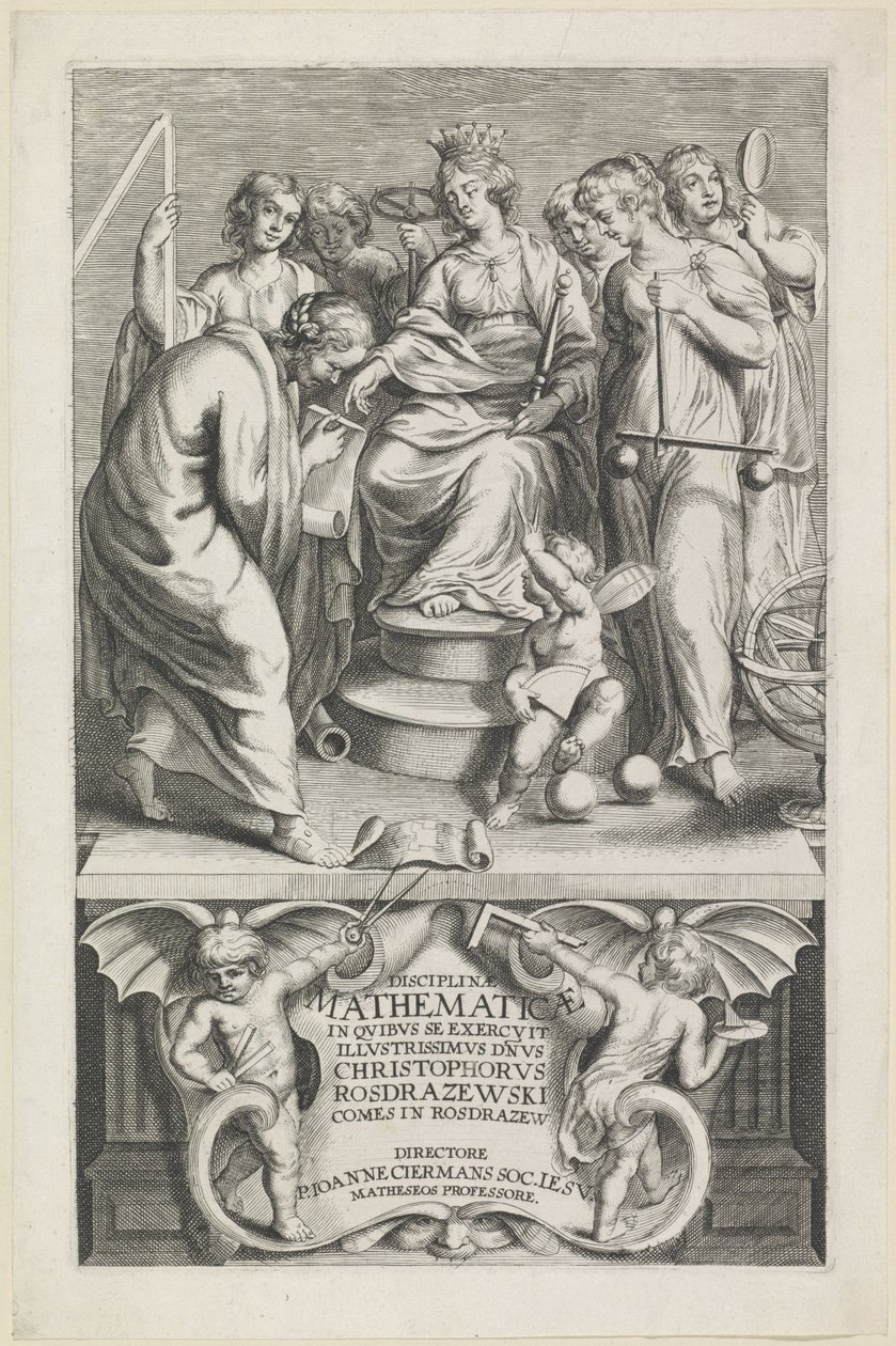 تجسيد فان دي ويسكوندي Titelpagina voor: Christophorus Rosdrazewski ، التخصصات الرياضية ، [1640-1648] بواسطة مجهول
