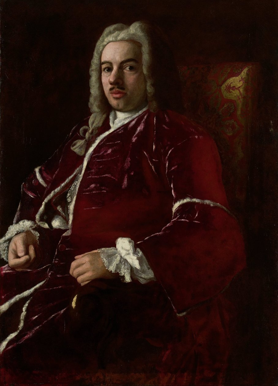 صورة لكورنيليس كالكوين (1696-1764). سفير الدولة العثمانية في القسطنطينية (اسطنبول) بواسطة مجهول