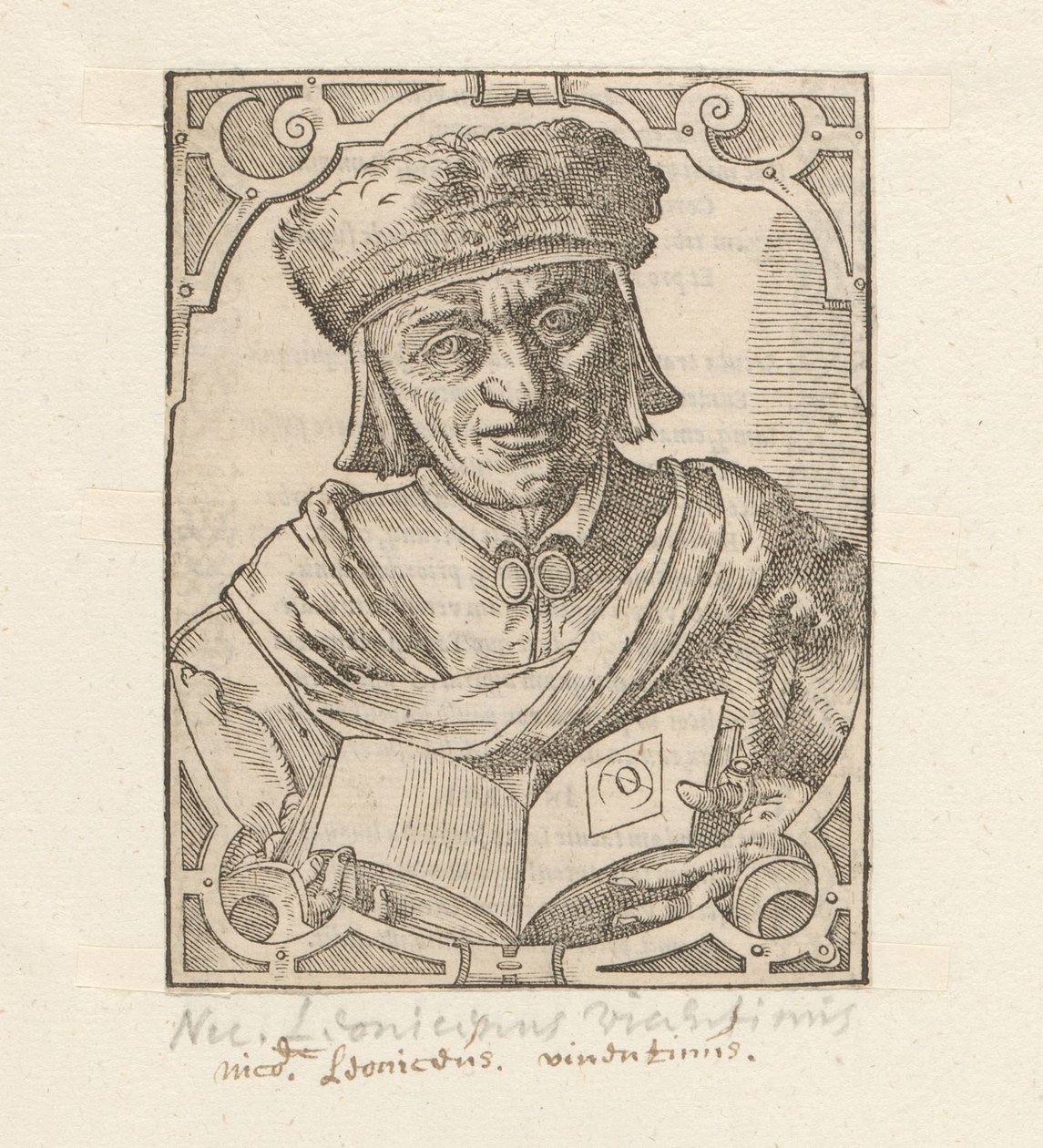 Portret van Niccolò Leoniceno بواسطة مجهول