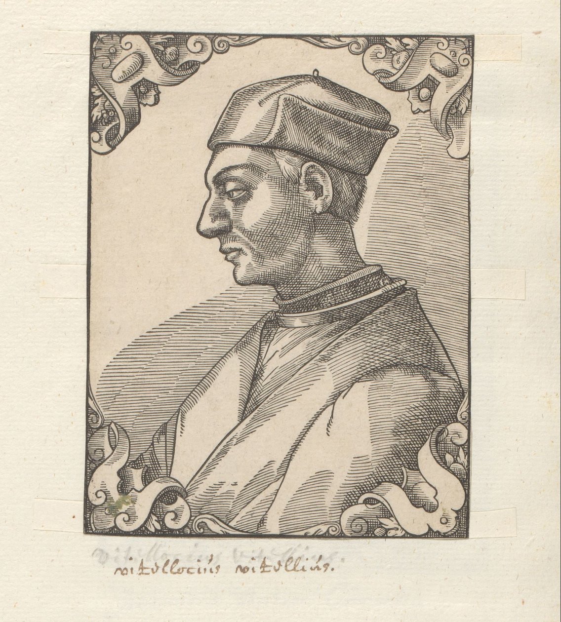Portret van Vitellocius Vitellius بواسطة مجهول
