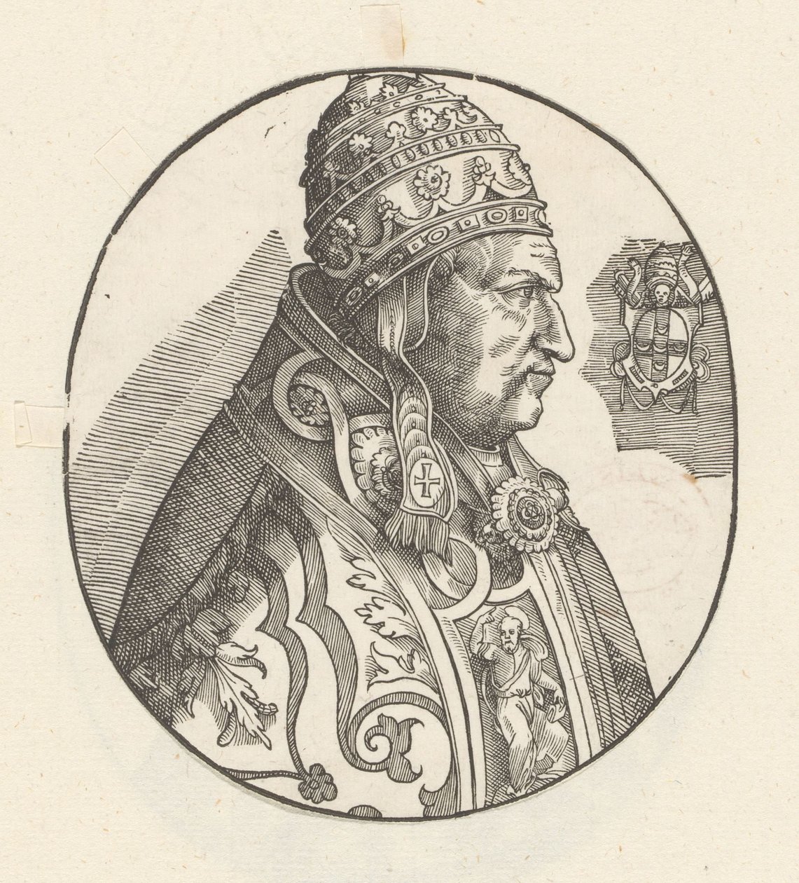 Portret van Paus Pius II بواسطة مجهول