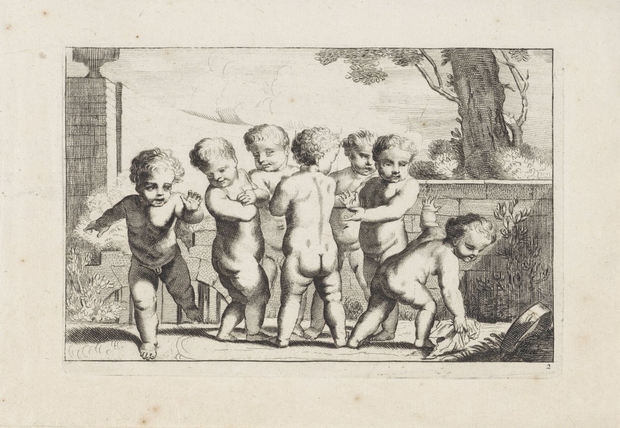 لعب Putti وضع منديل لعب بوتي (عنوان المسلسل) بواسطة مجهول