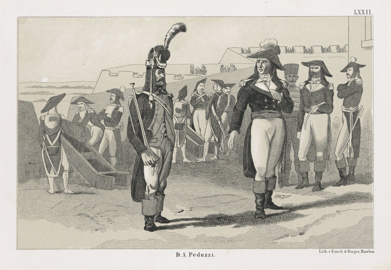 طالب الفرنسيون ويلمستاد ، 1793 بواسطة مجهول