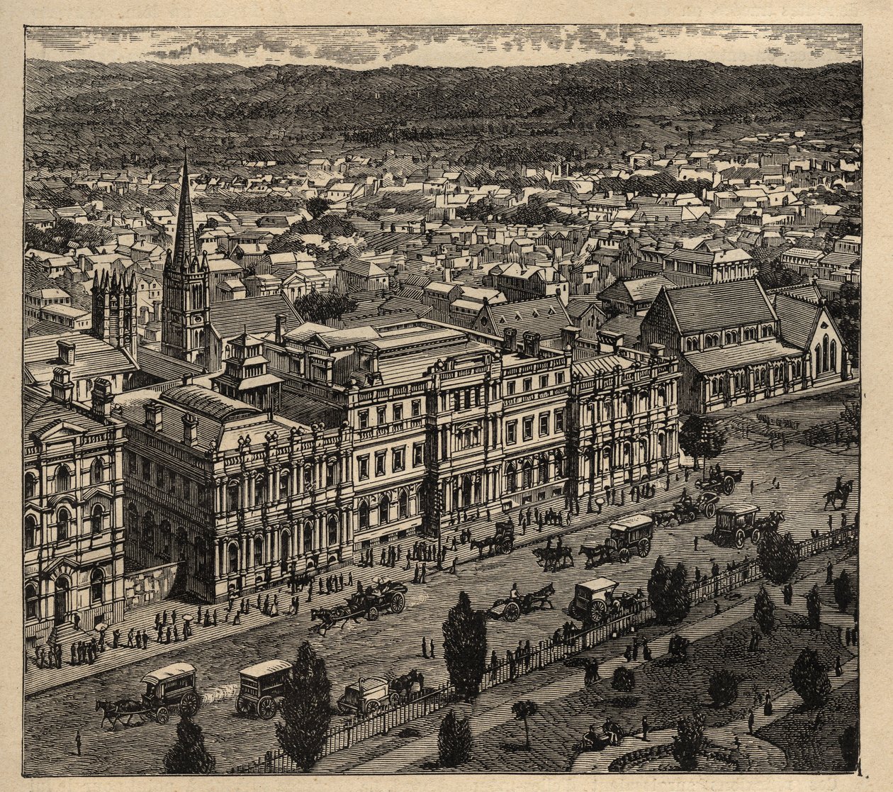 Adelaide - أستراليا - 1890 - نقش 1890 بواسطة مجهول مجهول