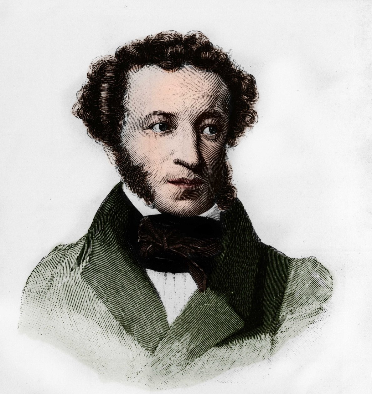 الكسندر سيرجيفيتش بوشكين (1799-1837) ، كاتب روسي. بواسطة مجهول مجهول