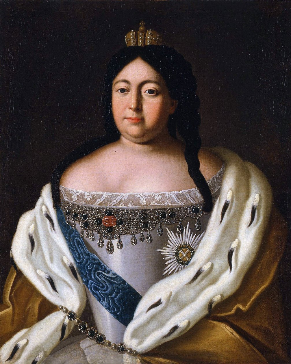 آن (إمبراطورة روسيا) آنا إيفانوفنا - صورة الإمبراطورة آنا يوانوفنا (1693-1740) بواسطة مجهول بواسطة مجهول مجهول