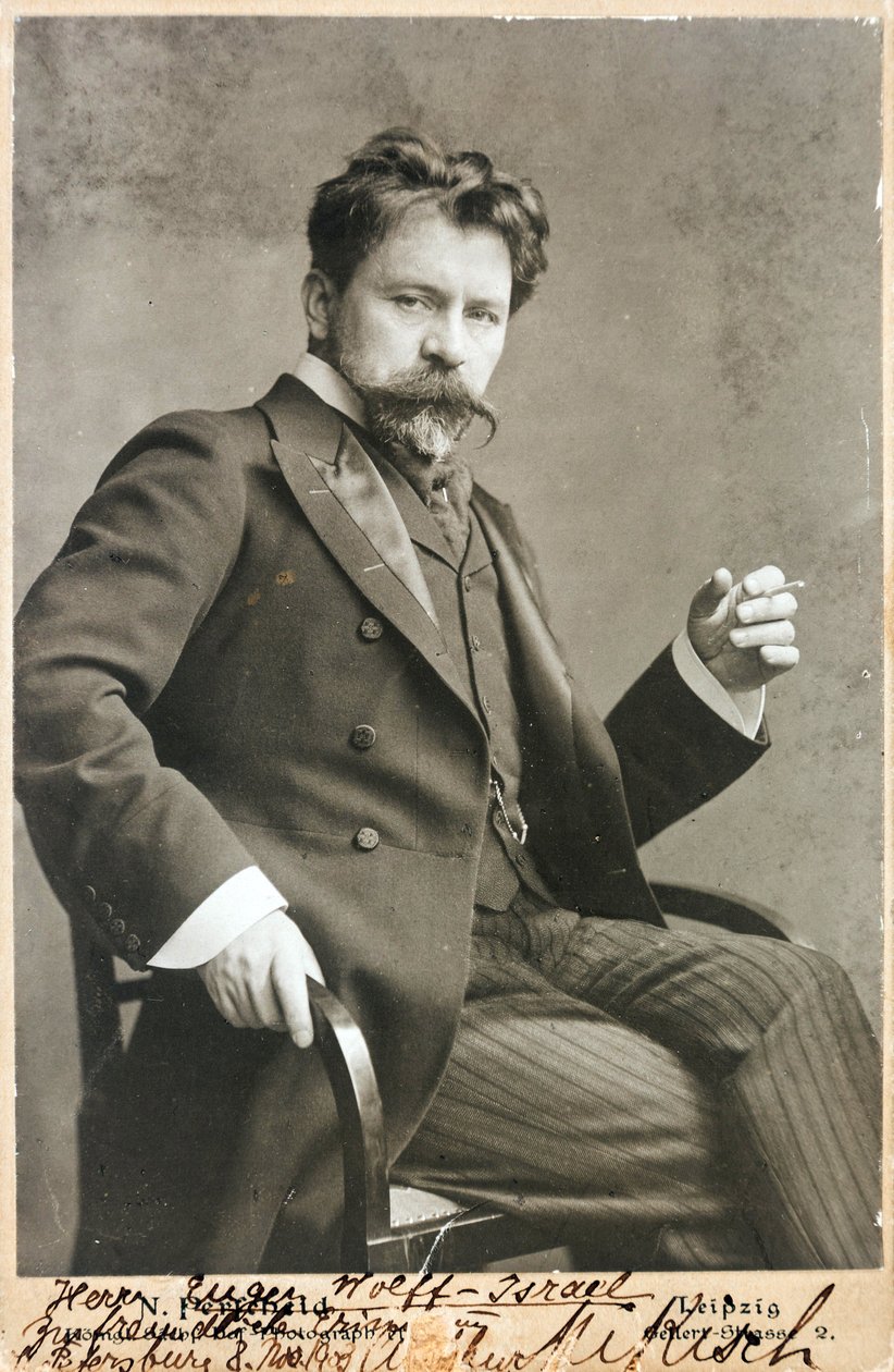 آرثر نيكيش - صورة قائد الأوركسترا آرثر نيكيش (1855-1922) - مجهول. تصوير بواسطة مجهول مجهول