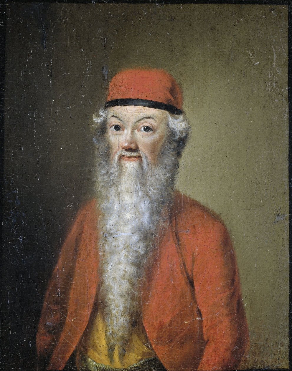 رسم كاريكاتوري لجان إتيان ليوتارد ، حوالي 1752-1800 (زيت على لوح) بواسطة مجهول مجهول