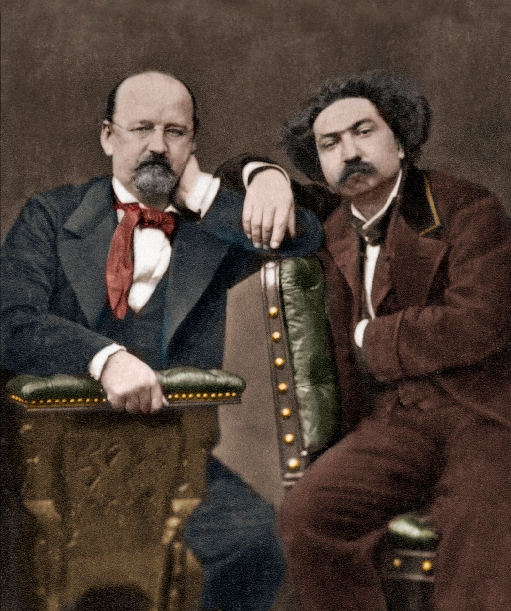 إميل إركمان (1822-1899) وألكسندر شاتريان (1826-1890) بواسطة مجهول مجهول