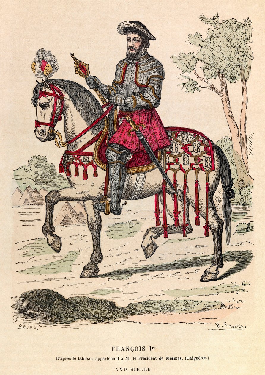 صورة الفروسية للملك فرانسوا الأول (1494-1547) - صورة الفروسية لفرانسيس الأول ، ملك فرنسا (1494-1547) - مجموعة خاصة بواسطة مجهول مجهول