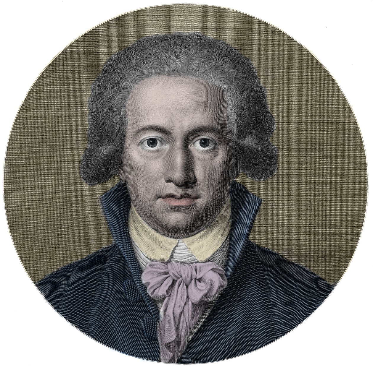يوهان فولفجانج فون جوته (1749-1832). كاتب ألماني. النقش التاسع عشر سي - صورة يوهان فولفجانج جوته (1749-1832) ، كاتب ألماني بواسطة مجهول مجهول