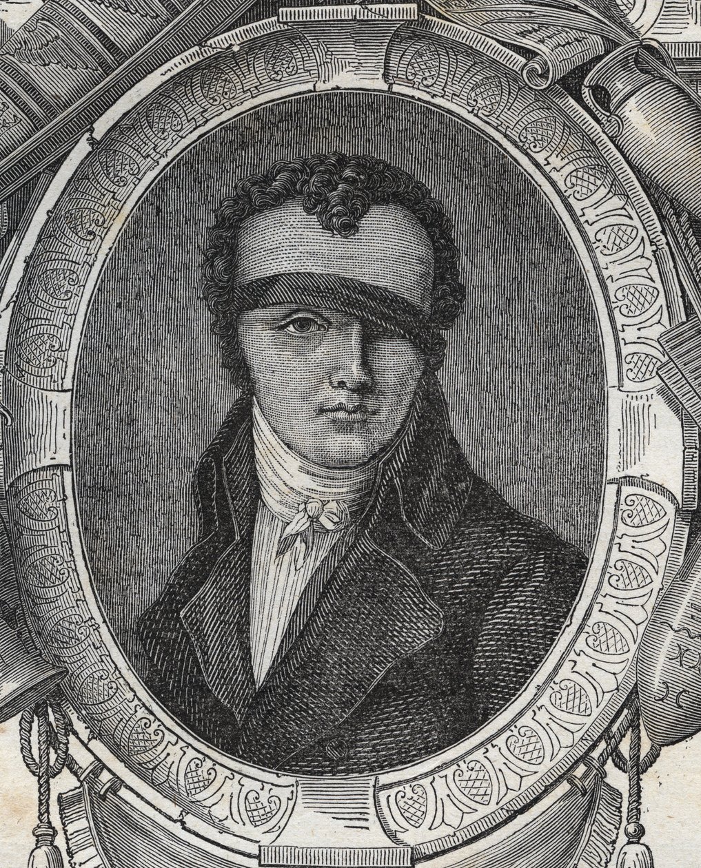 نيكولاس جاك كونتي (1755-1805) ، رسام وكيميائي ومخترع فرنسي - بواسطة مجهول مجهول