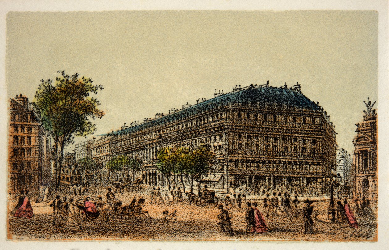 باريس 1874: Boulevard des Capucines ، Private Collection بواسطة مجهول مجهول