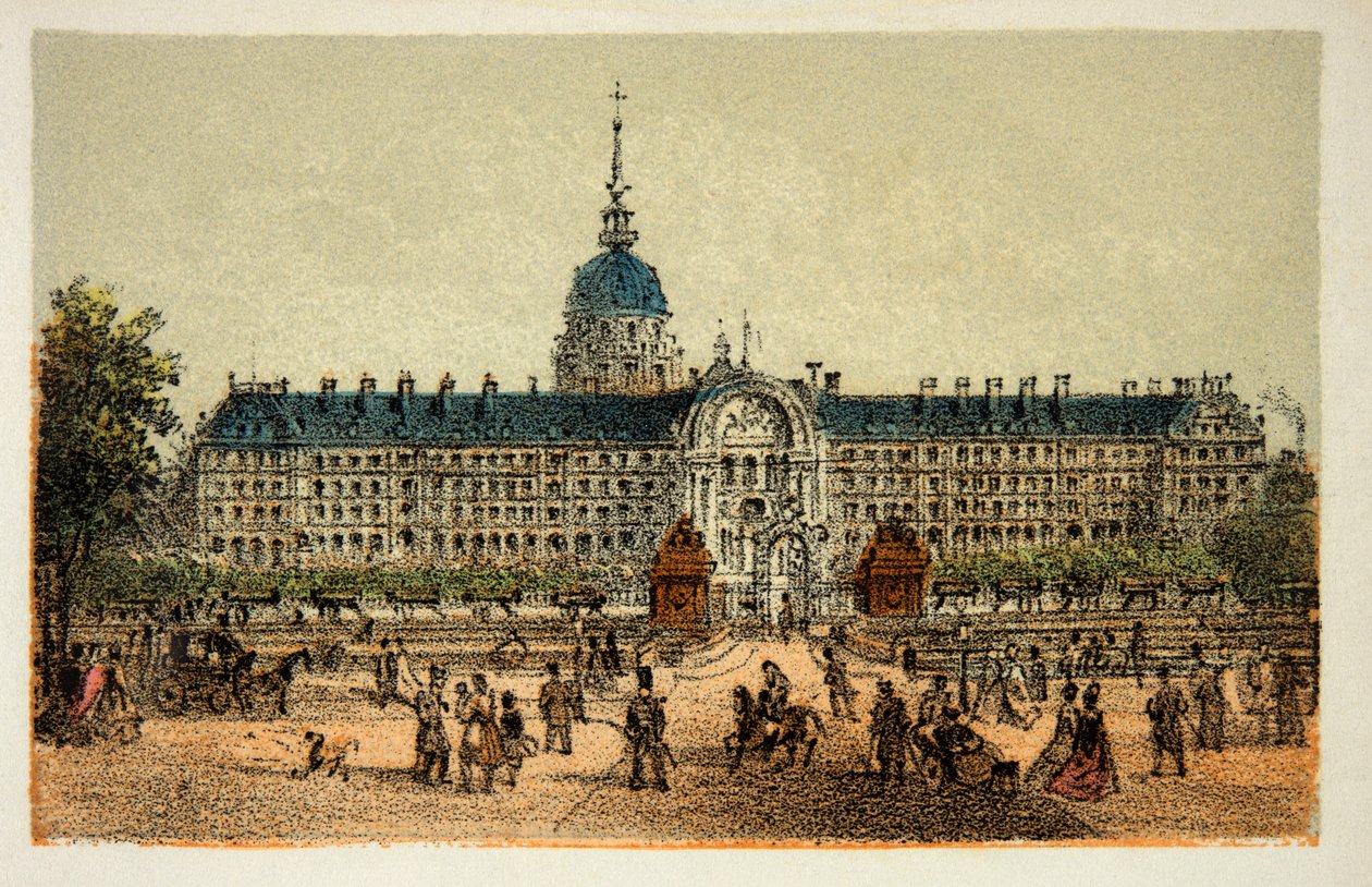 باريس 1874: فندق des Invalides ، مجموعة خاصة بواسطة مجهول مجهول