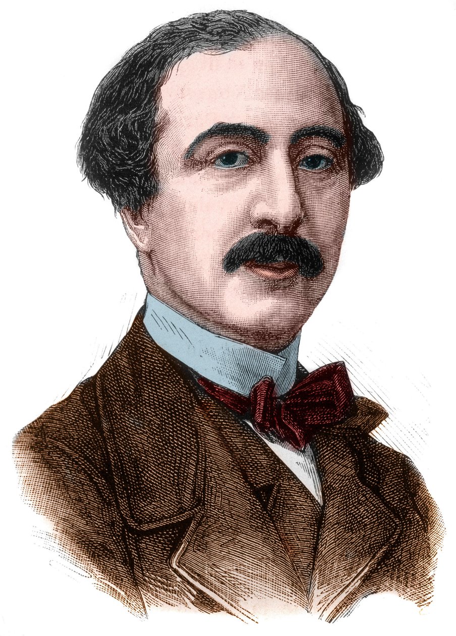 صورة لأناتول بريفوست بارادول ، صحفي وسياسي فرنسي (1829-1870). بواسطة مجهول مجهول