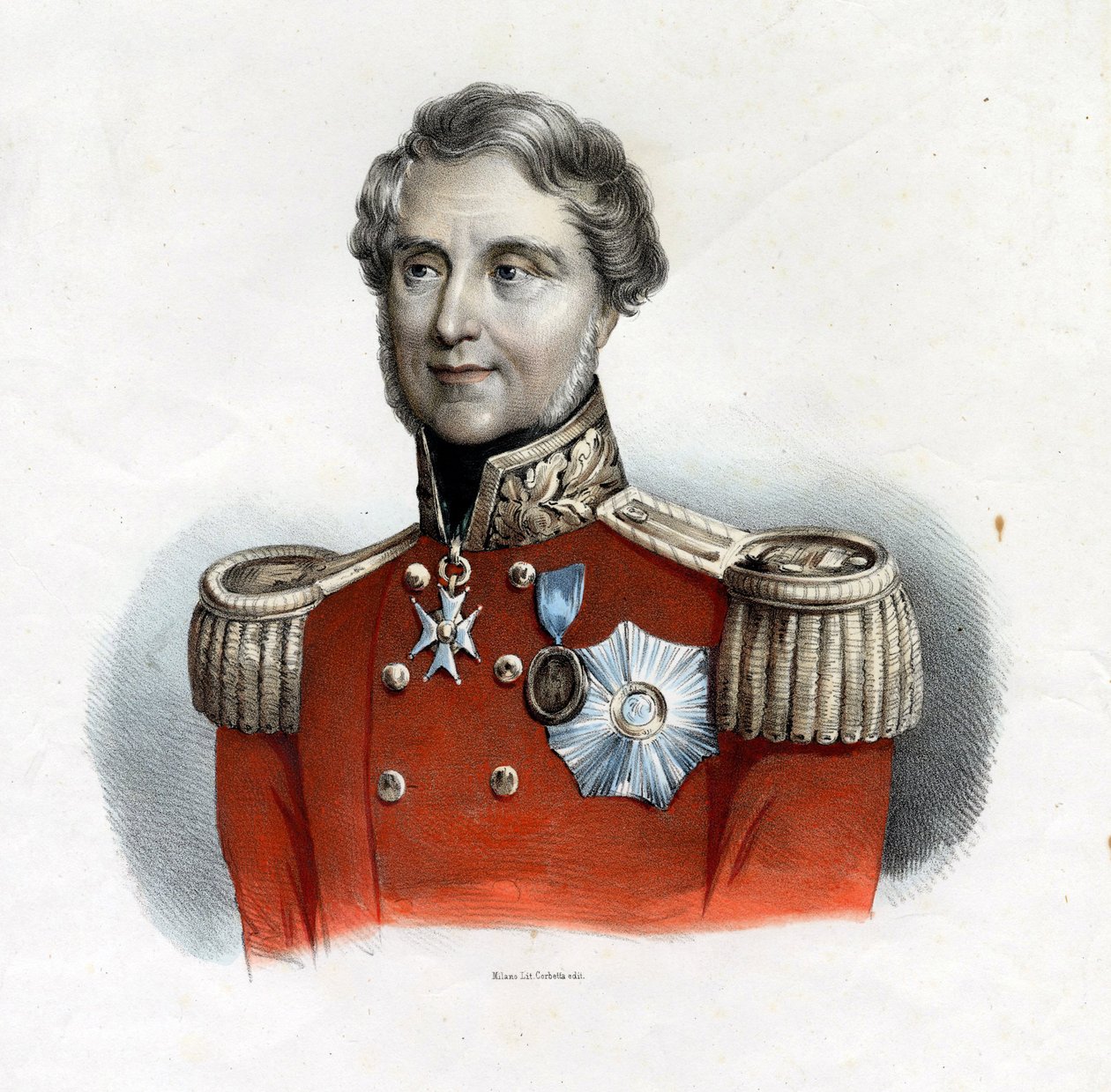 Portrait of Baron Raglan (FitzRoy James Henry Somerset بواسطة مجهول مجهول