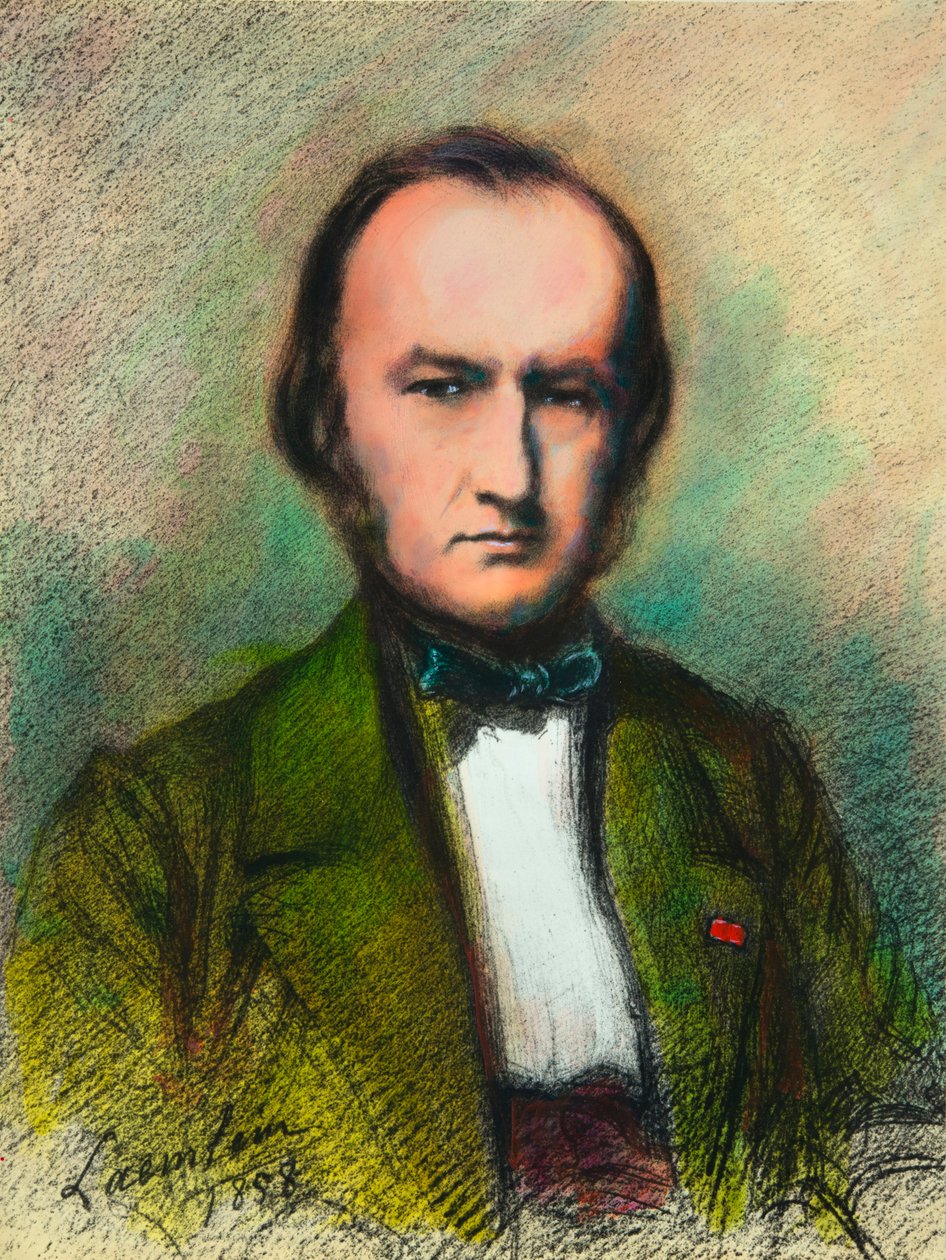 صورة لكلود برنارد (1813-1878) طبيب وطبيب فسيولوجي ، مجموعة بريفيه بواسطة مجهول مجهول