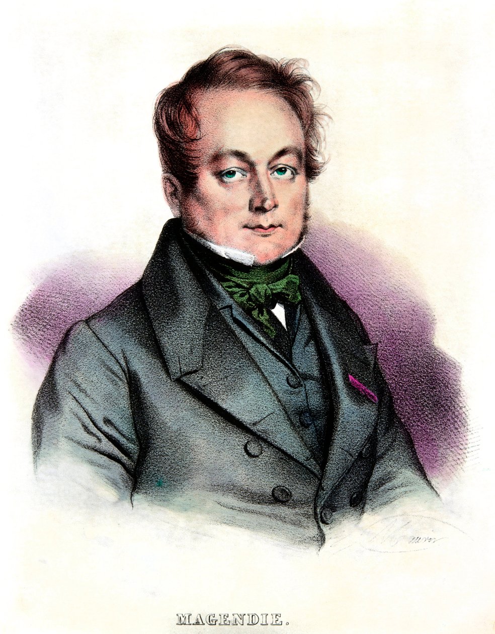 صورة للطبيب وعالم وظائف الأعضاء فرانسوا ماجيندي (1783-1855) ، مجموعة Privee بواسطة مجهول مجهول