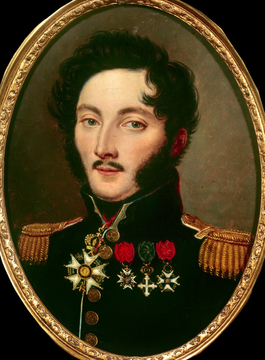 صورة للجنرال بارون جورجود (1783-1852) ، لوحة مجهولة. مجموعة خاصة من القرن التاسع عشر بواسطة مجهول مجهول