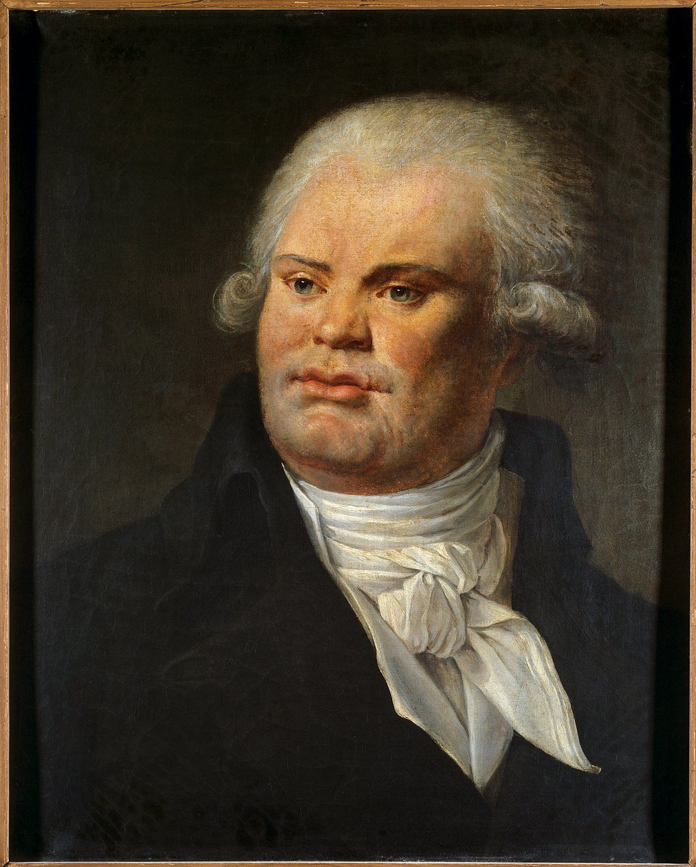 صورة لجورج دانتون (1759 - 1794) خطيب وسياسي. لوحة مجهولة من القرن الثامن عشر. زيت على قماش. قاتمة: 0.61 × 0.49 م. باريس ، متحف كارنافالي. بواسطة مجهول مجهول